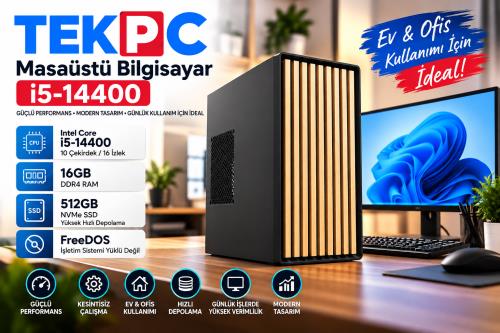Masaüstü Bilgisayar / TEKPC Masaüstü Bilgisayar